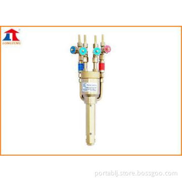 30 mm Brass Flame Steel Cutting Torch , Zinc Powder Sprayin
